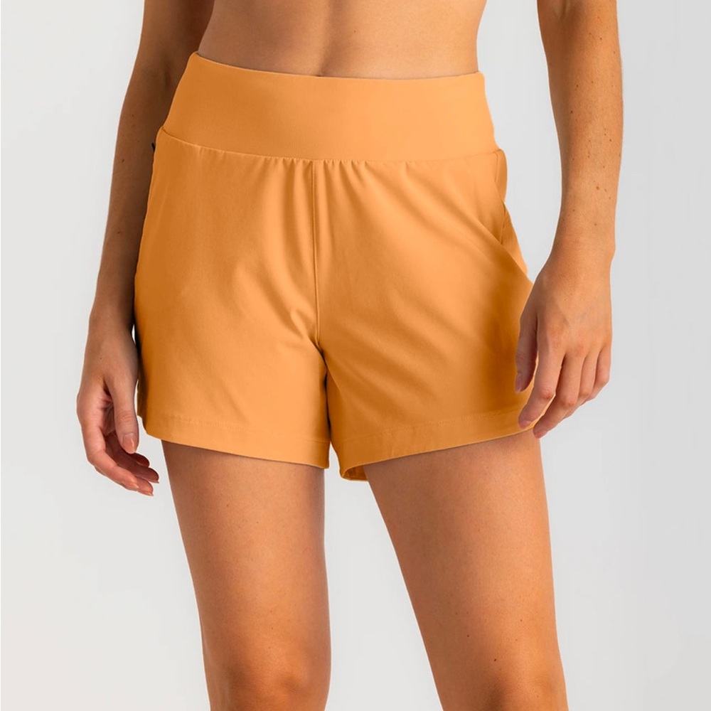 Free Fly Apparel Women's Bamboo-Lined Active Breeze Short – 5"